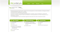 Desktop Screenshot of pro-vision-dortmund.de